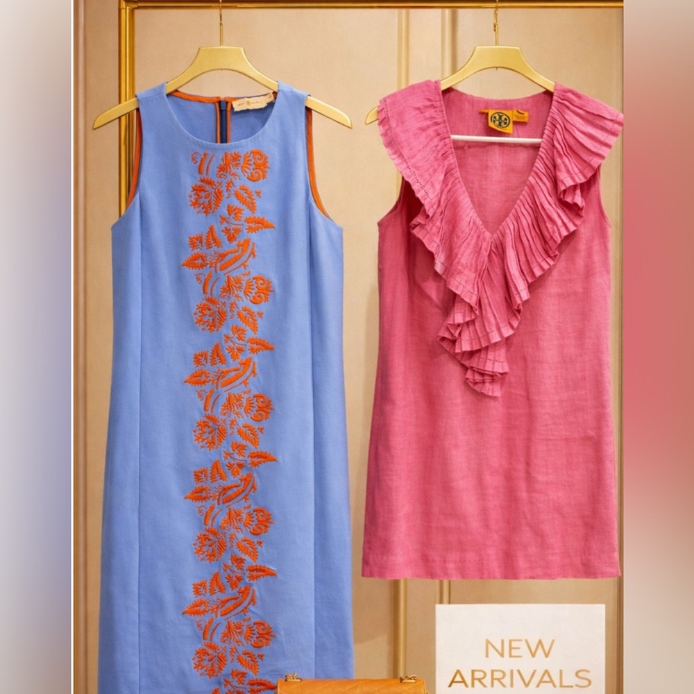 Pink Sleeveless Linen Top